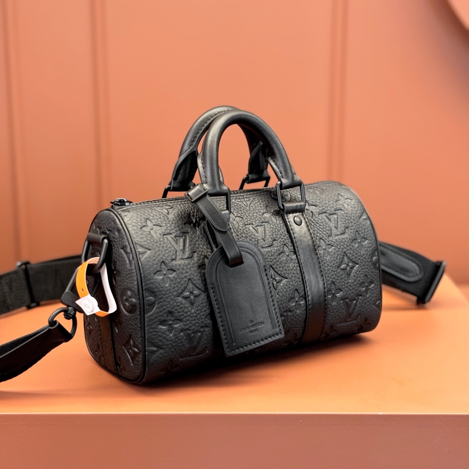 Louis Vuitton Keepall Bandouliere 25 Monogram Eclipse Canvas Zipper Hand Carry Shoulder Crossbody