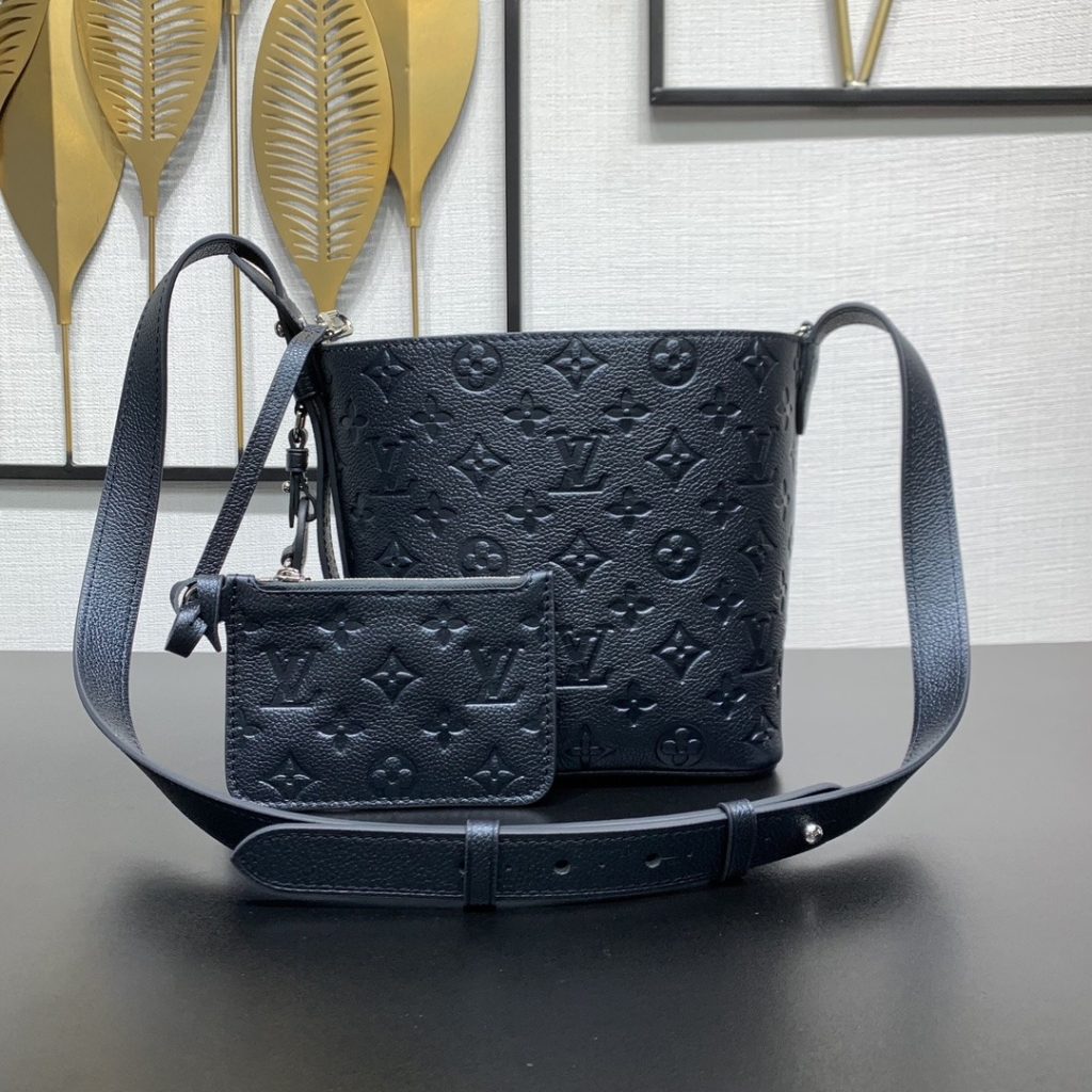 Louis Vuitton All In BB in Monogram Empreinte Leather with Zipper Closure for Shoulder BagCrossbody