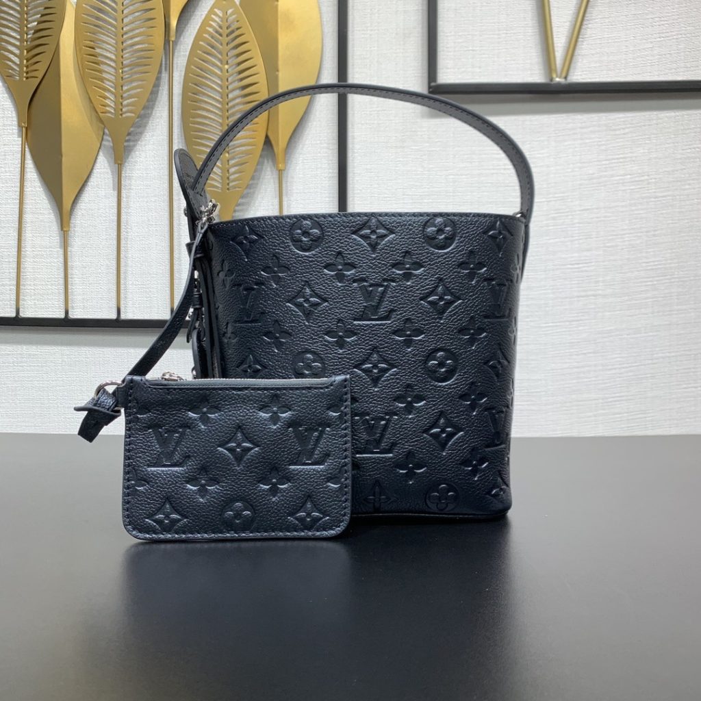 Louis Vuitton All In BB in Monogram Empreinte Leather with Zipper Closure for Shoulder BagCrossbody