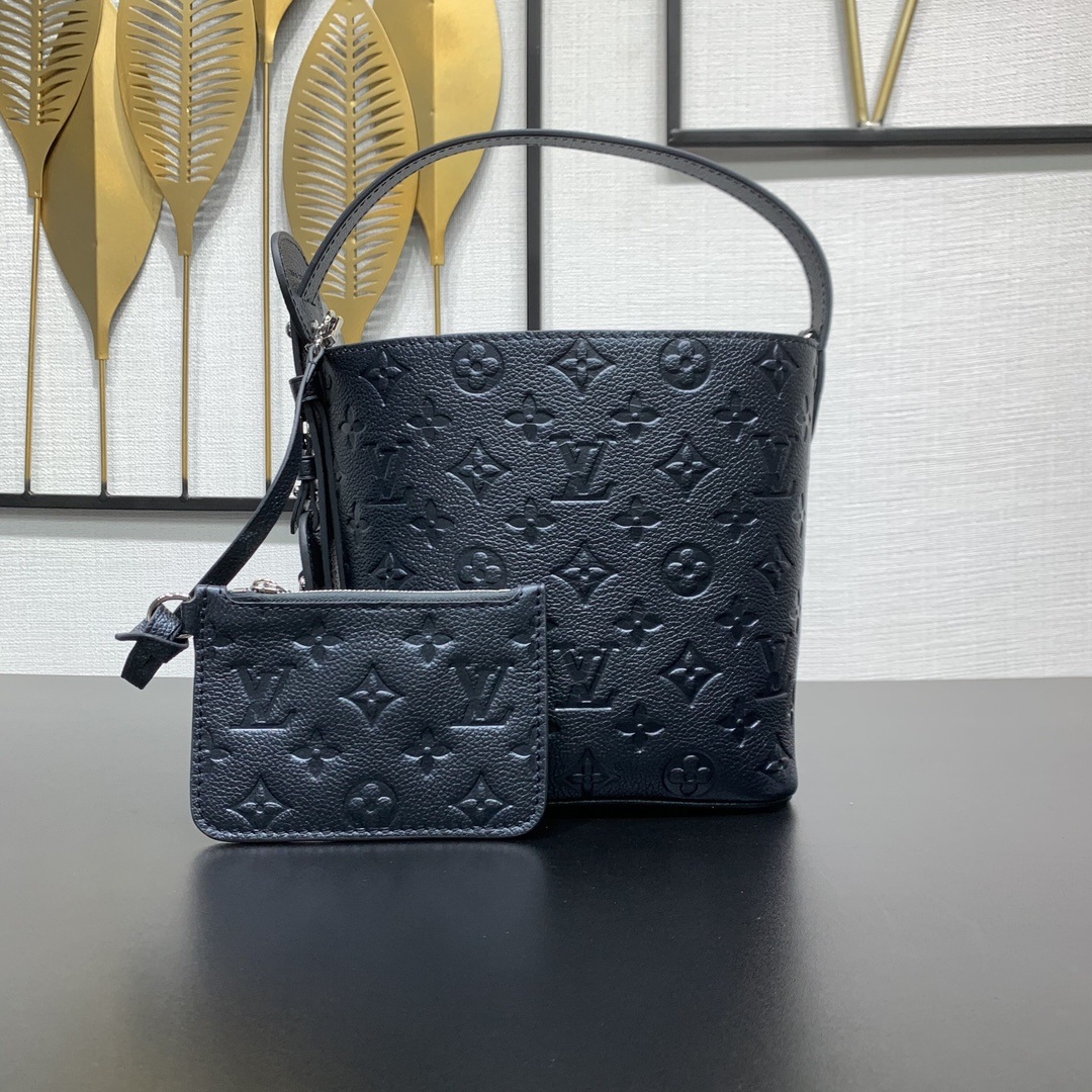 Louis Vuitton All In BB in Monogram Empreinte Leather with Zipper Closure for Shoulder BagCrossbody