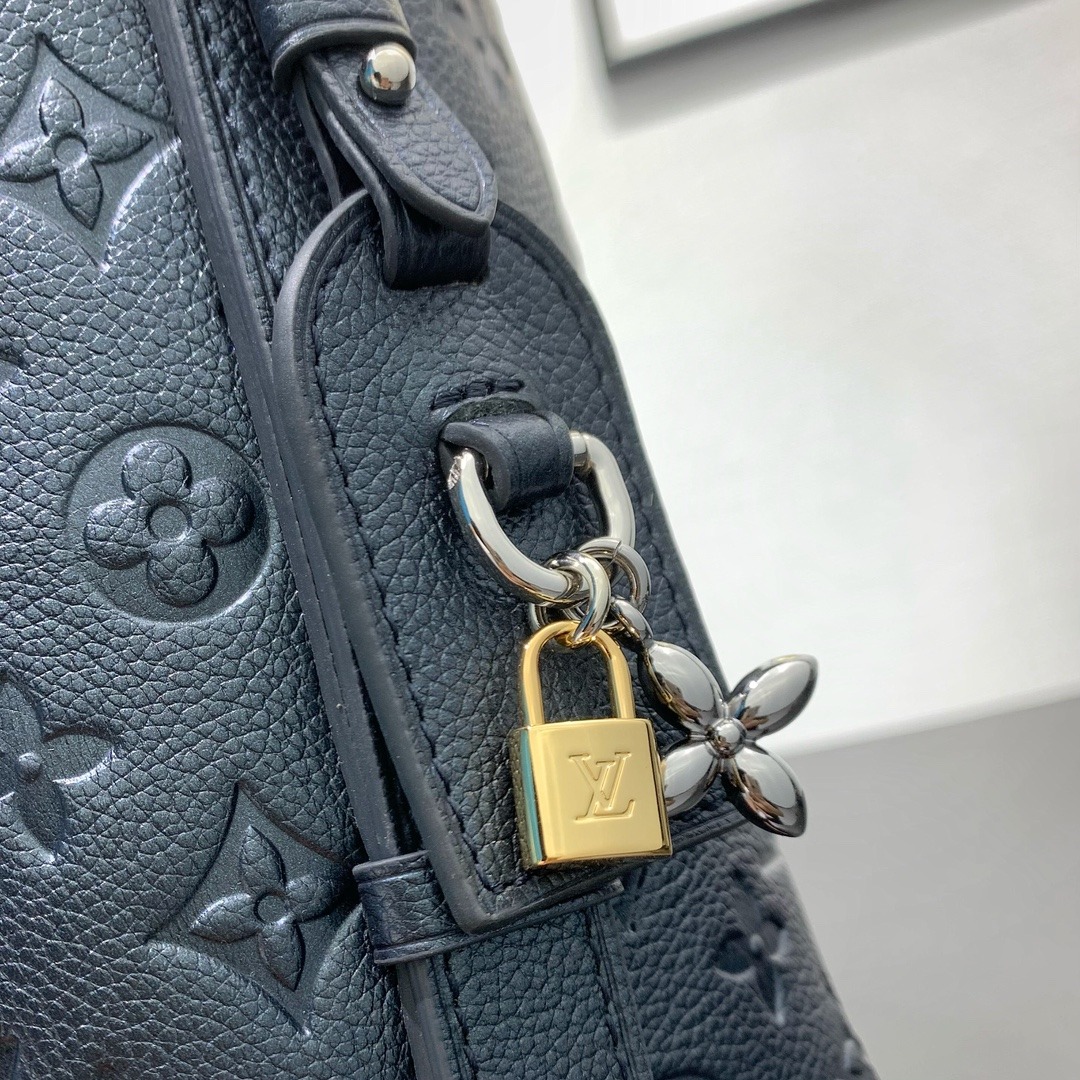 Louis Vuitton All In BB in Monogram Empreinte Leather with Zipper Closure for Shoulder BagCrossbody