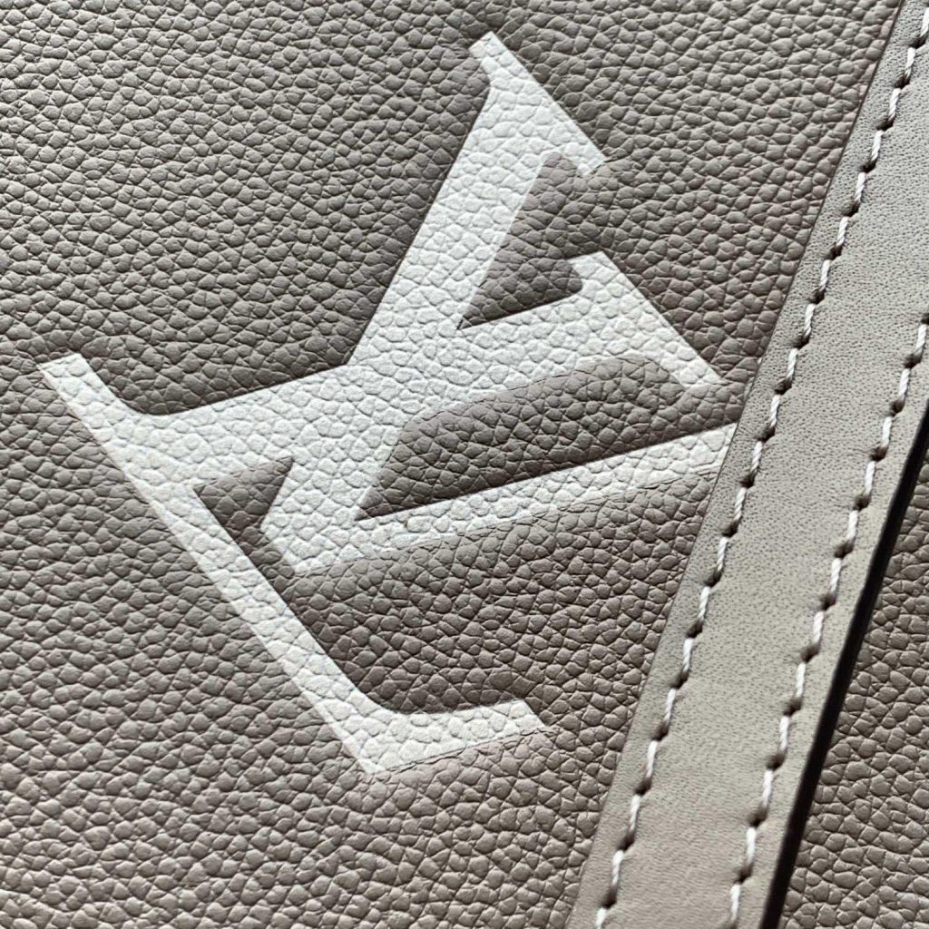 Louis Vuitton OnTheGo in Monogram Eclipse Grained Calfskin with Open Top Closure M45494 Designer Bag