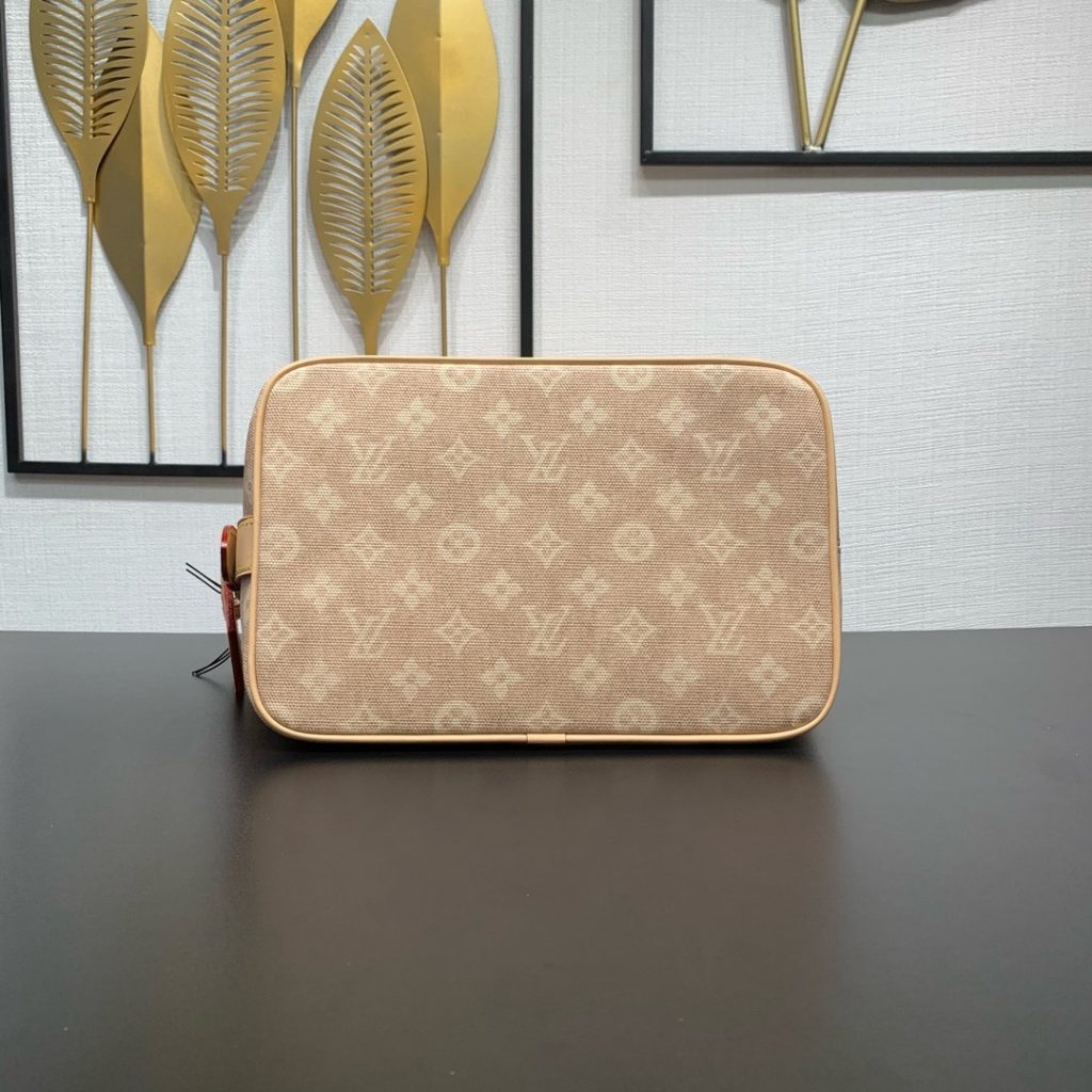 Louis Vuitton Travels With in Monogram Eclipse Canvas with Meowgram Print and Vachetta Leather Trim
