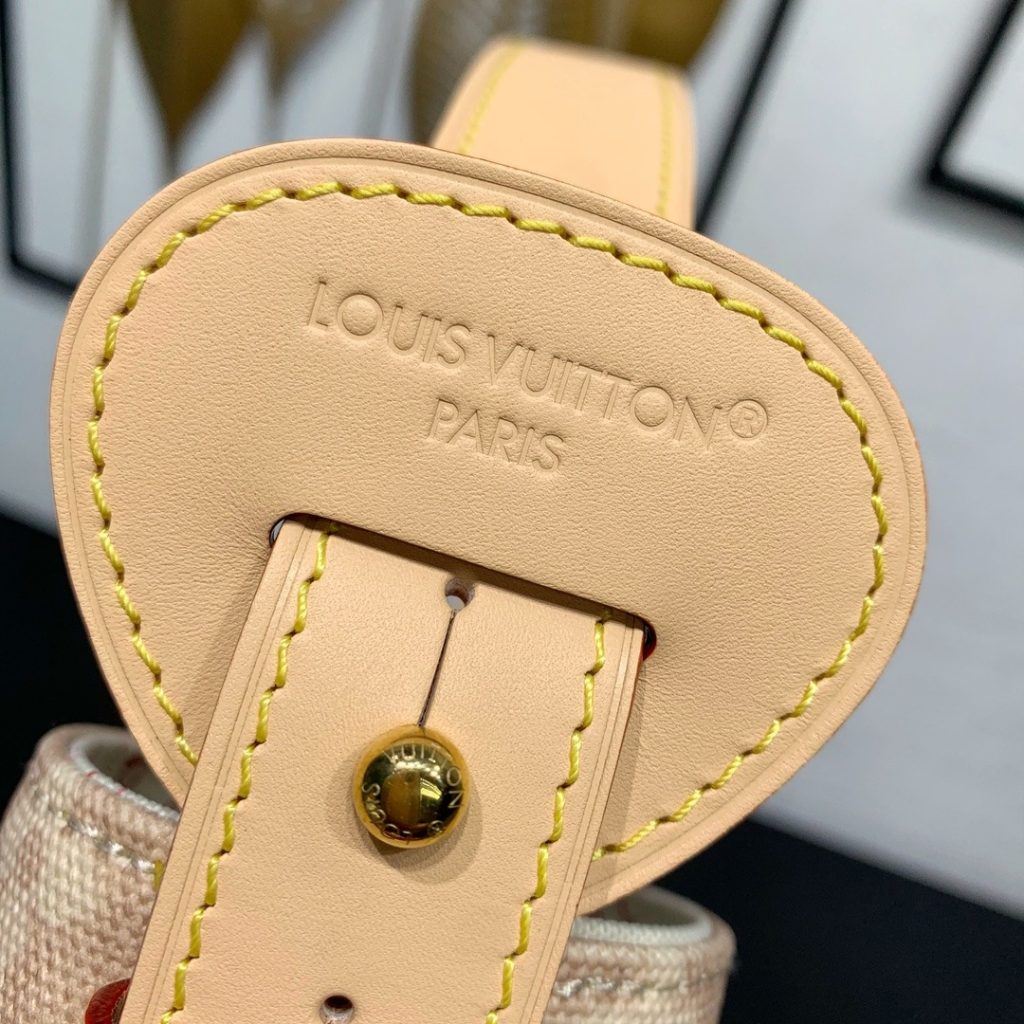 Louis Vuitton Travels With in Monogram Eclipse Canvas with Meowgram Print and Vachetta Leather Trim