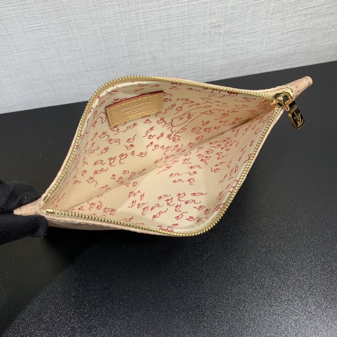 Louis Vuitton Travels With in Monogram Eclipse Canvas with Meowgram Print and Vachetta Leather Trim