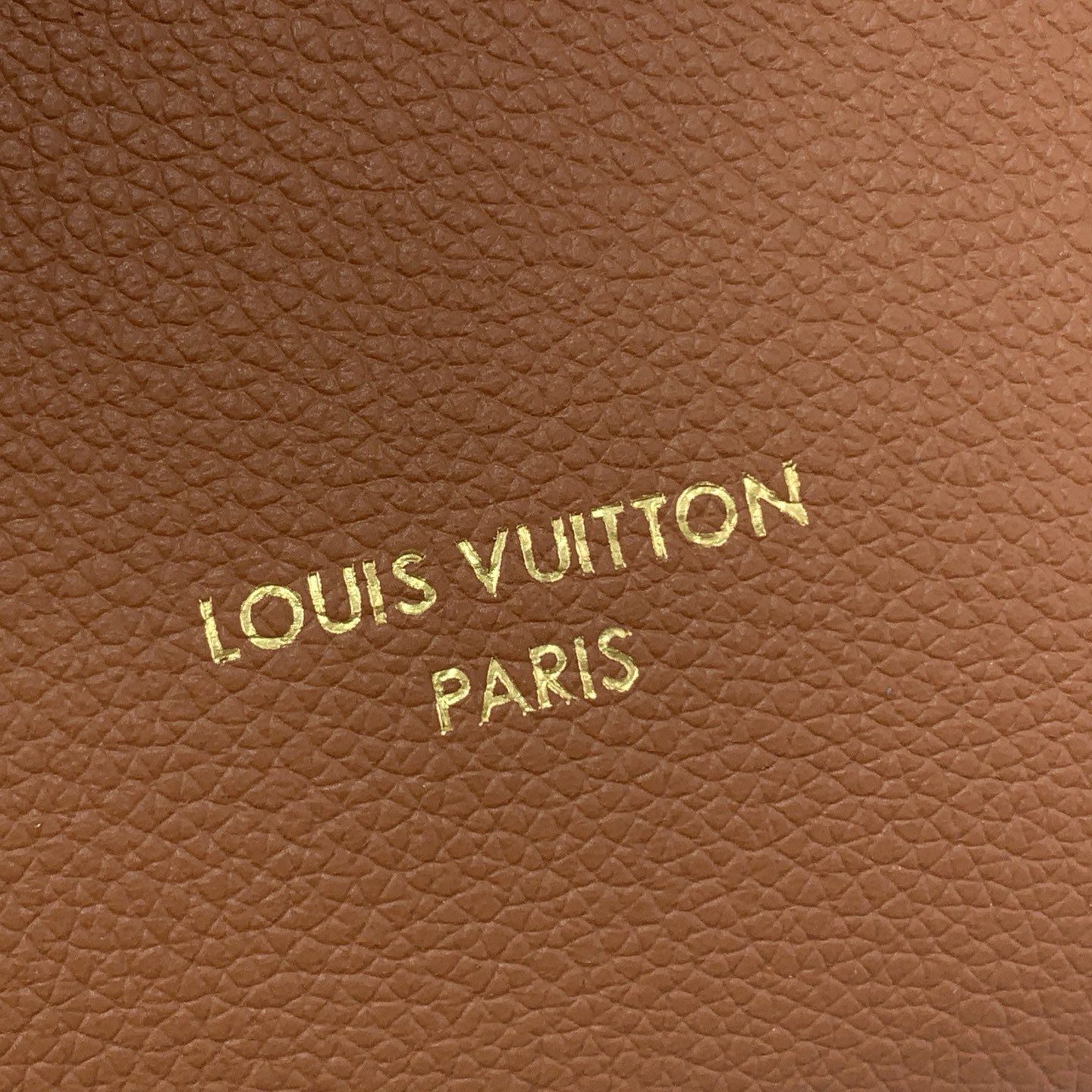 Louis Vuitton Sac Low Key in Grained Calfskin with Zipper Closure for Hand CarryShoulder Carry Duffl