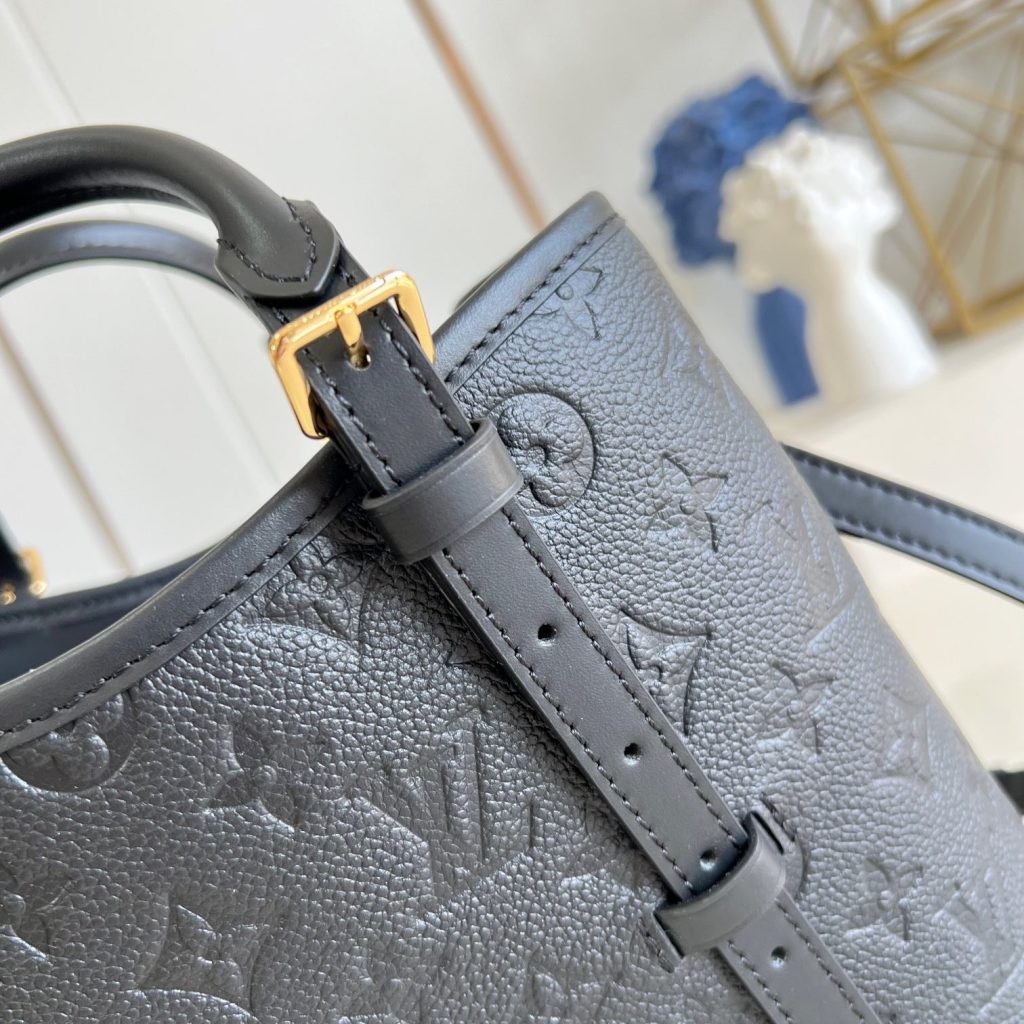 Louis Vuitton Babylone in Monogram Empreinte Calfskin with Zipper Closure for Hand CarryShoulder Bag