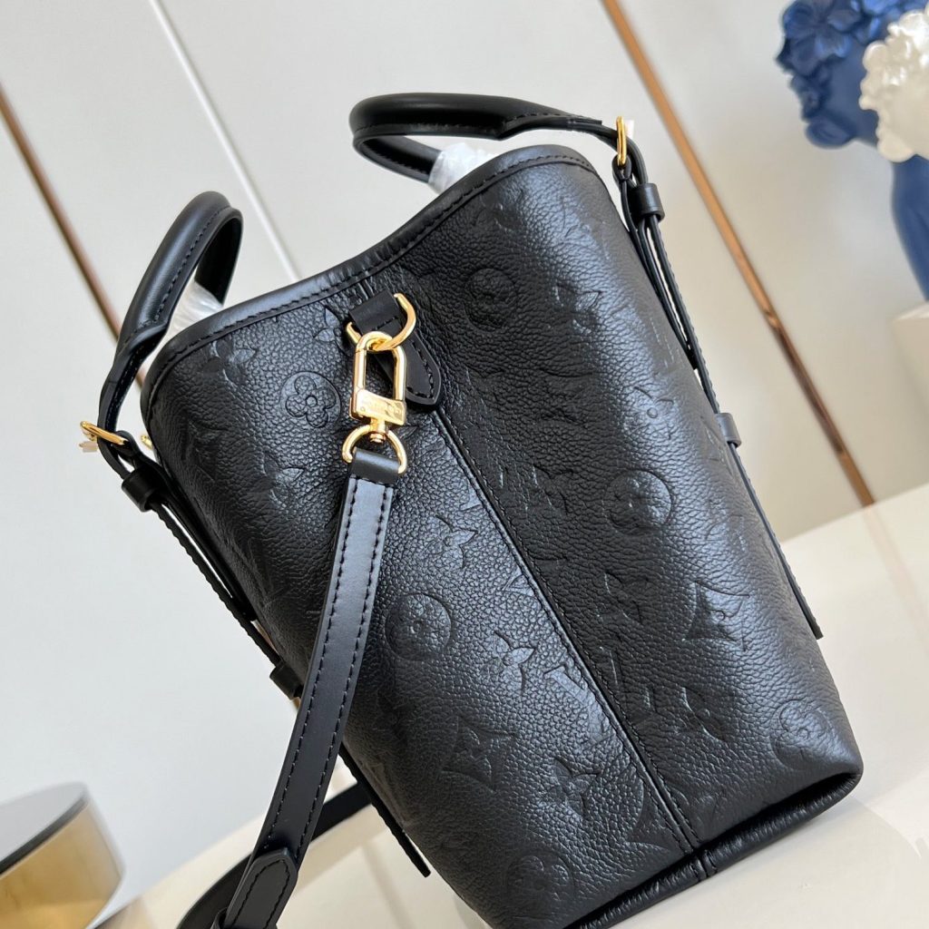 Louis Vuitton Babylone in Monogram Empreinte Calfskin with Zipper Closure for Hand CarryShoulder Bag