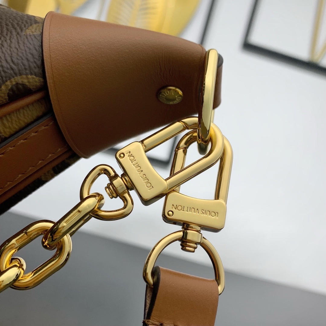 Louis Vuitton Marel in Monogram Canvas with Zipper Closure for ShoulderCrossbody M46311 Designer Bag
