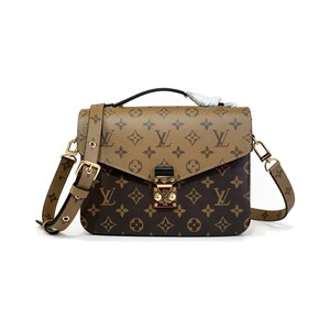 Louis Vuitton Pochette Métis PM in Monogram Canvas with Turn Lock Flap for Shoulder Crossbody