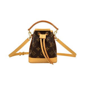 Louis Vuitton Noé in Monogram Canvas and Vachetta Leather with Drawstring for Handheld Carry