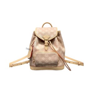 Louis Vuitton Palm Springs MM M41538 in Monogram Eclipse Canvas with Print Designer Bag