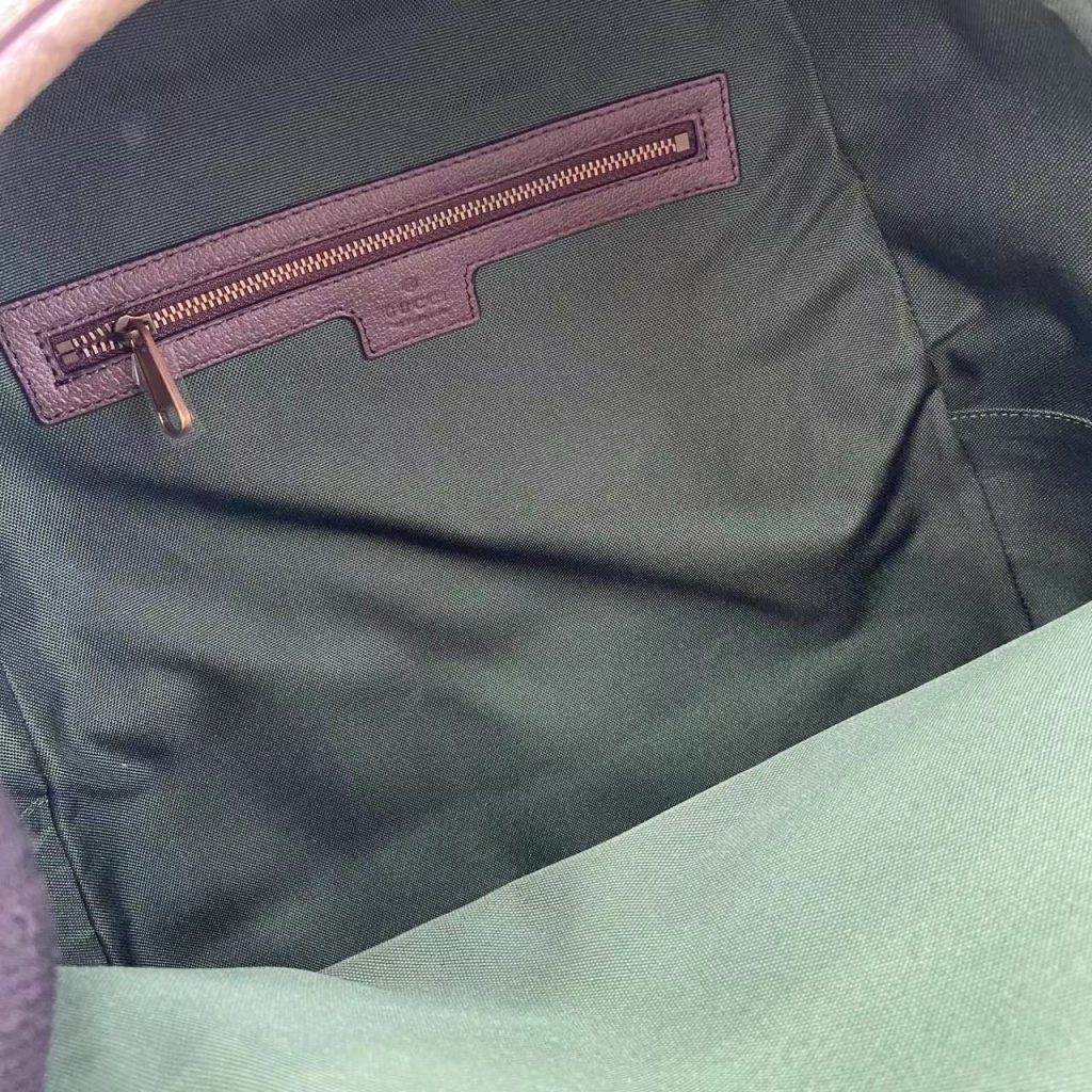 Gucci Ophidia 834466 in GG Supreme Canvas with Zipper and Backpack for Hand Shoulder Carry