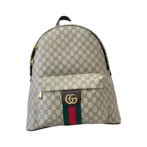 Gucci Ophidia 834466 in GG Supreme Canvas with Zipper and Backpack for Hand Shoulder Carry