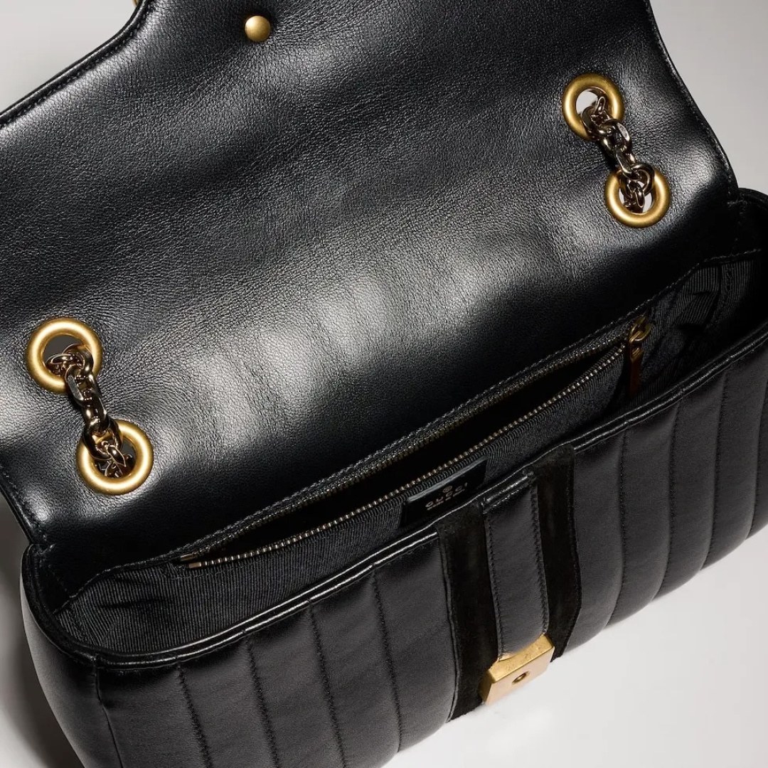 Gucci GG Marmont Small in Matte Lambskin with Magnetic Snap Closure for Shoulder and Crossbody Carry