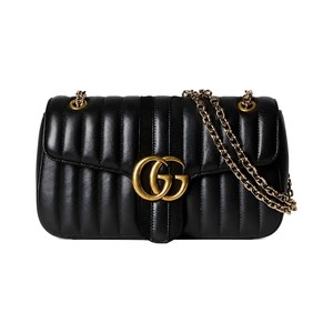 Gucci GG Marmont Small in Matte Lambskin with Magnetic Snap Closure for Shoulder and Crossbody Carry