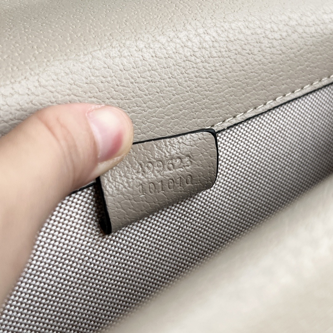 Gucci Dionysus in GG Supreme Canvas with Smooth Leather Trim and Magnetic Snap Flap for Shoulder