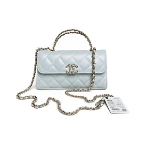 Chanel Kelly (Long Handle) in Caviar Leather with Magnetic Snap Closure for HandheldShoulderCrossbod