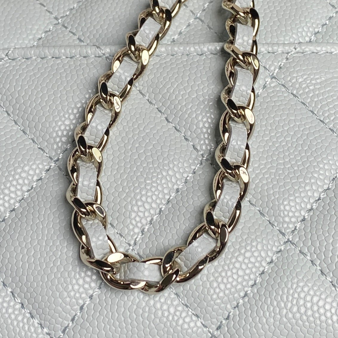 Chanel Kelly (Long Handle) in Caviar Leather with Magnetic Snap Closure for HandheldShoulderCrossbod