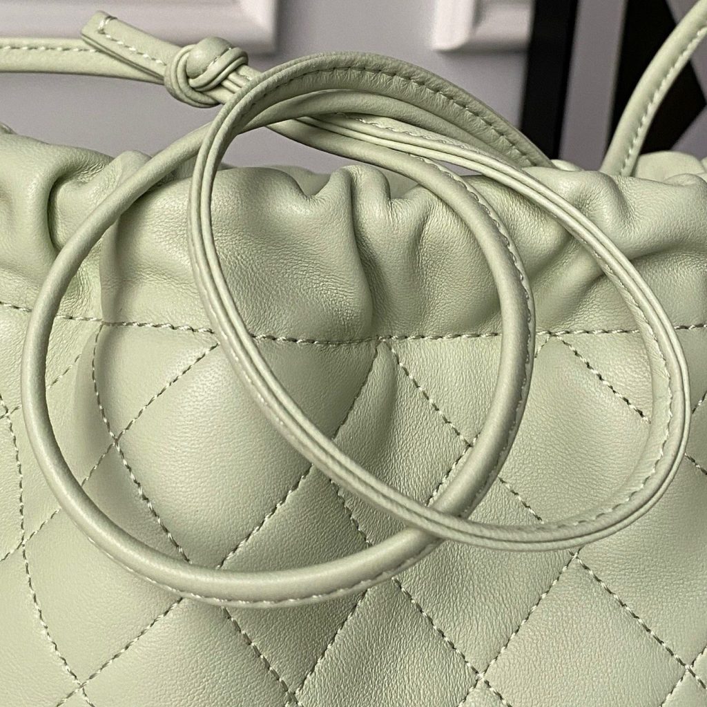 Chanel Hobo de Jour in Lambskin with Drawstring for Shoulder Crossbody Bag Carry Mini