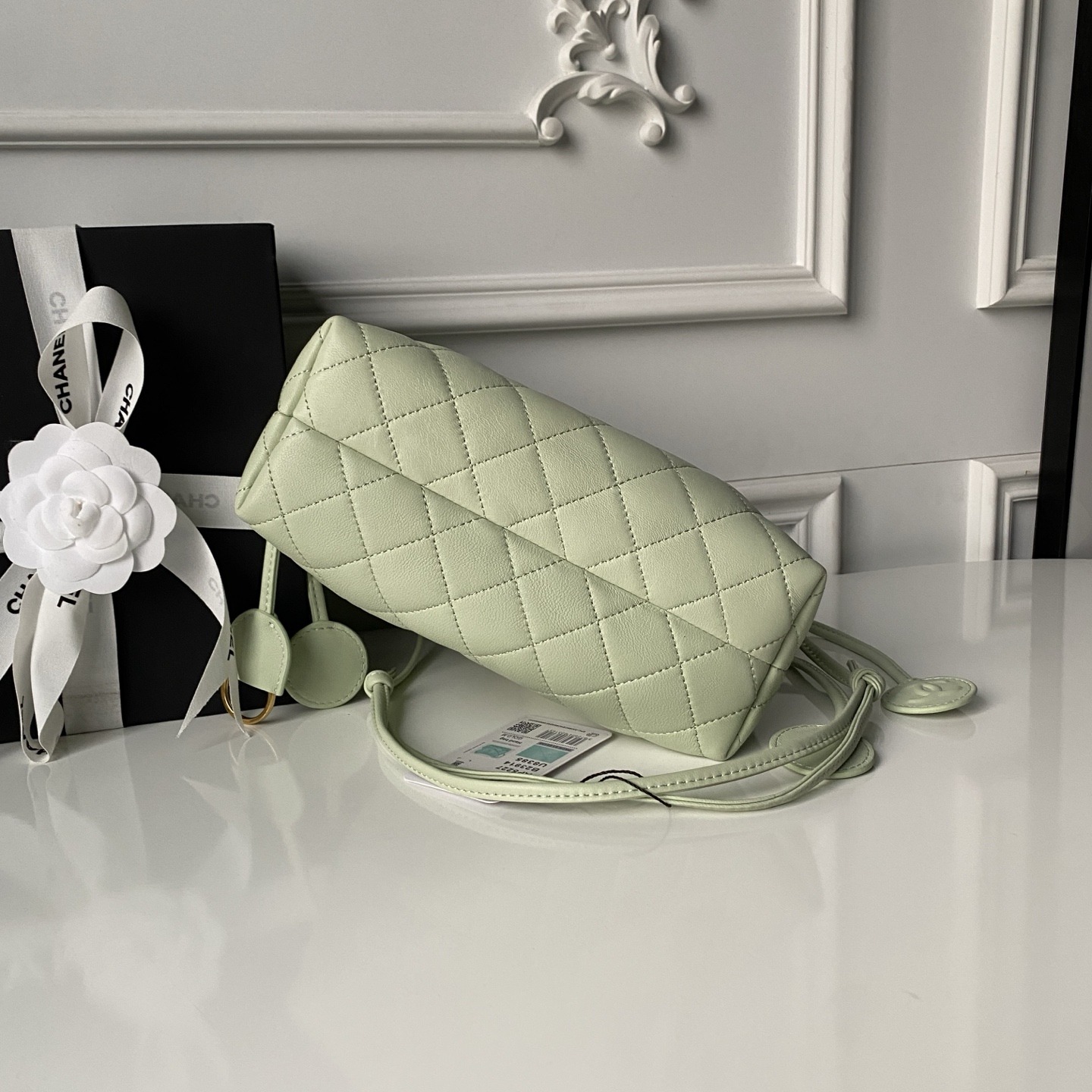 Chanel Hobo de Jour in Lambskin with Drawstring for Shoulder Crossbody Bag Carry Mini