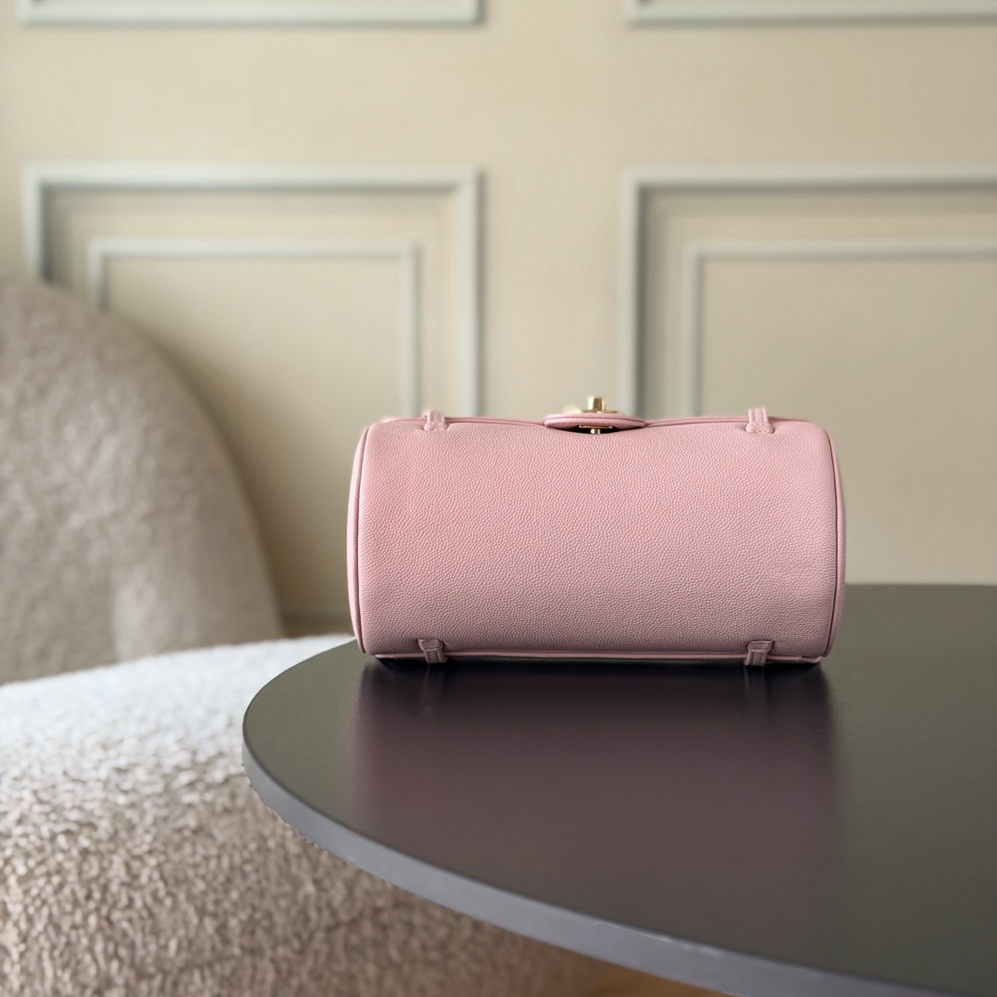 Chanel Vantage in Haas Calfskin with Magnetic Snap Flap Closure for Shoulder Bag and Handbag Carry