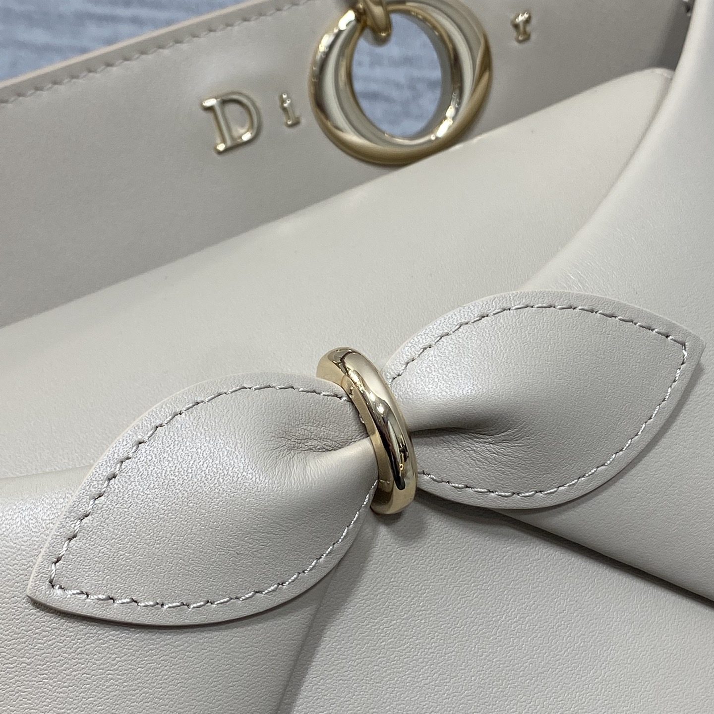 Dior Book Tote in Calfskin with Open Top for Handheld Shoulder Carry Oblique Medium