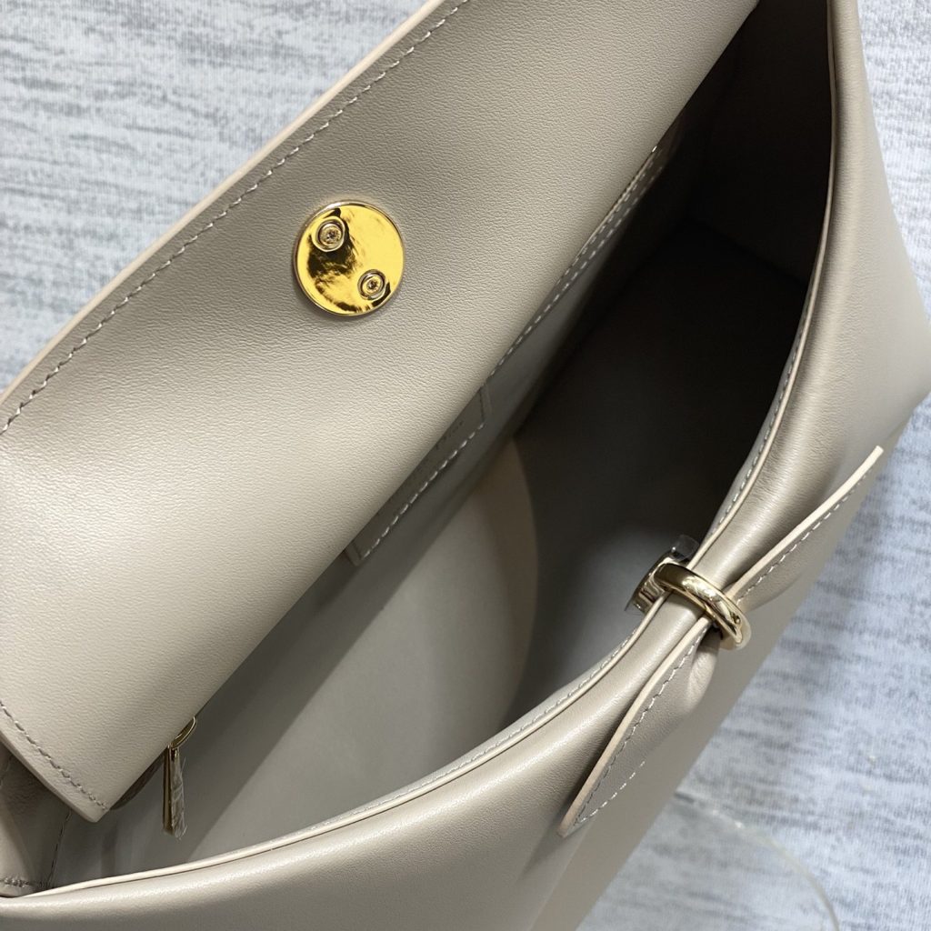 Dior Book Tote in Calfskin with Open Top for Handheld Shoulder Carry Oblique Medium