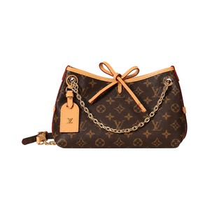 Louis Vuitton Carryall in Monogram Canvas with Drawstring and Magnetic Snap for Shoulder Crossbody