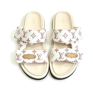 Louis Vuitton Pool Pillow Comfort Two-Strap Velcro Open-Toe Mule Flat Sandals