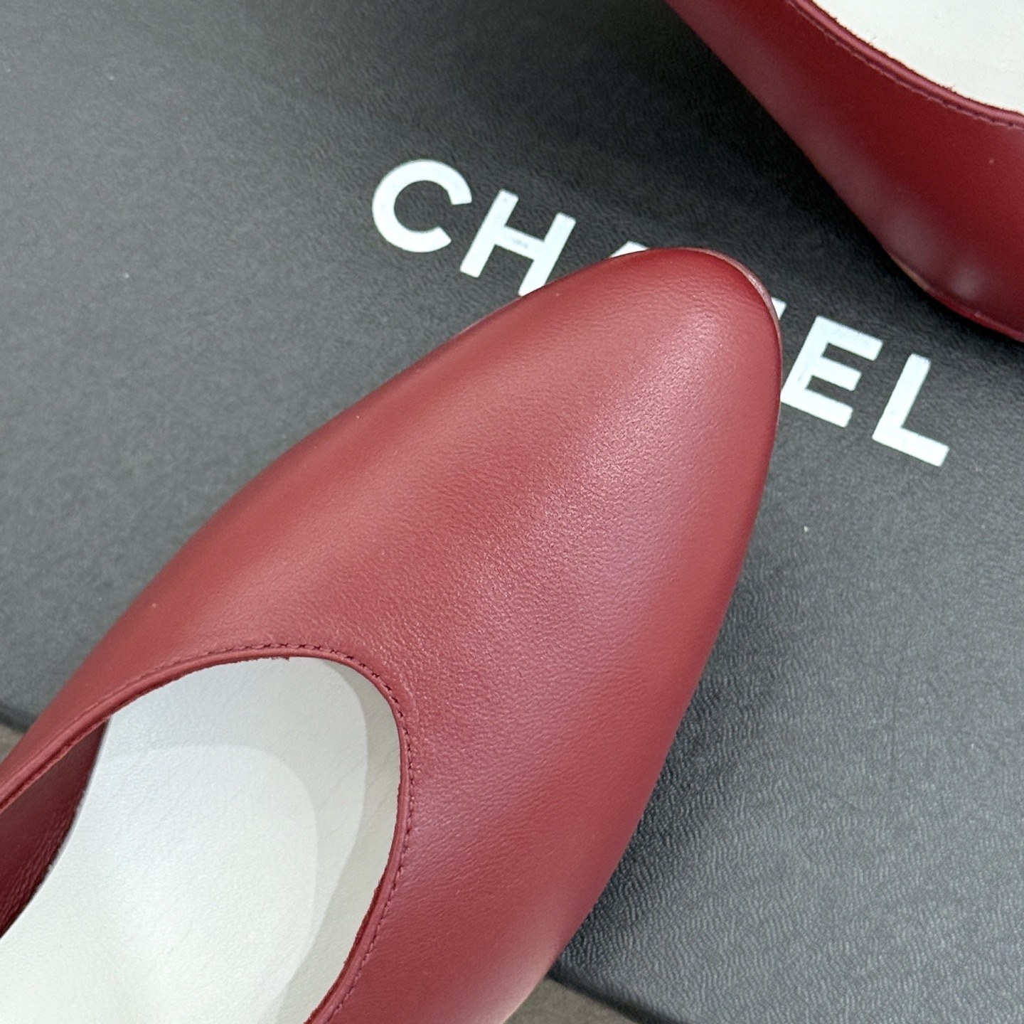 CHANEL Two-tone Double C Pointed Toe High Heel Pumps in Full-grain Lambskin, Italian Sole