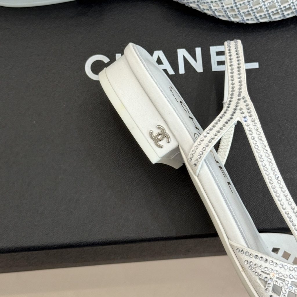 CHANEL Double C Square Toe Glossy Leather Flat Loafers in Genuine Lambskin Italian Leather Sole