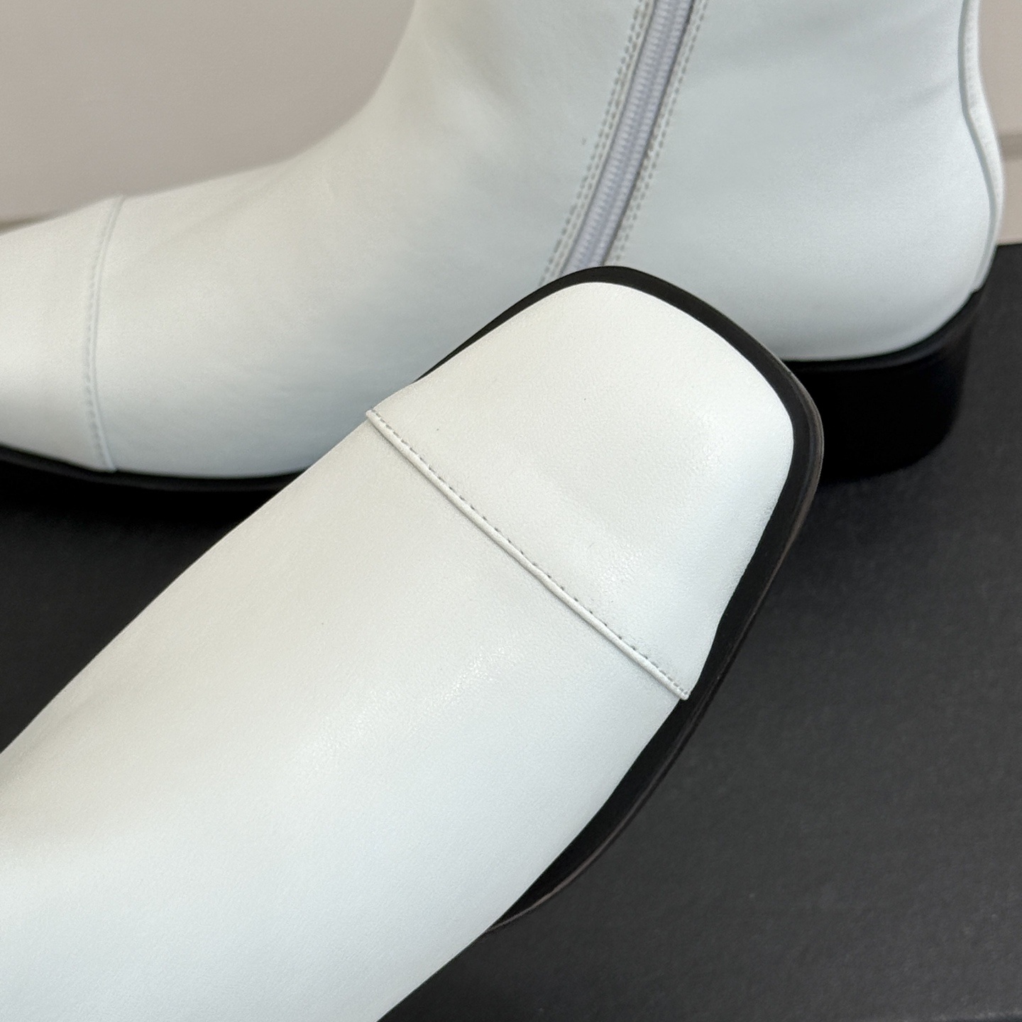 CHANEL Double C Metal Buckle Strap Riding Short Boots in Genuine Cowhide with Lambskin Lining and Italian Leather Sole