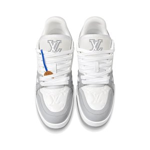 LOUIS VUITTON Trainer Style Sneakers in Genuine Calfskin with TPU Sole