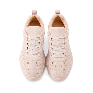 Hermès Casual Sports Sneakers in Suede Lambskin with TPU Sole
