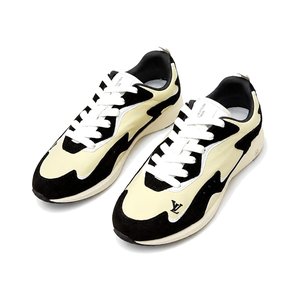 Louis Vuitton Mixed-Color Low-Top Running Sneakers in Nylon and Suede with Lightweight Rubber Outsole