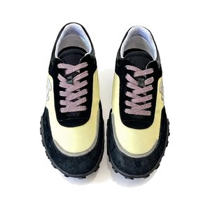 CHANEL 26S Sport Sneakers in Suede Nubuck and Twill Textile with Rubber Bean-Dimple Outsole