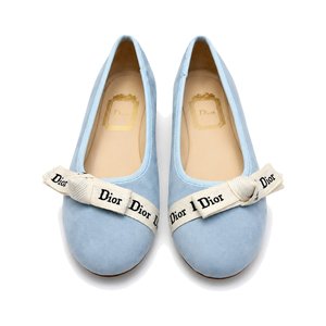 DIOR Slippers in Premium Leather with Molded Rubber Outsole