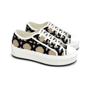 DIOR Sneakers in Premium Leather with Molded Rubber Outsole