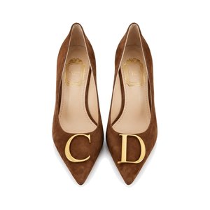 DIOR Slippers in Premium Leather with Molded Rubber Outsole