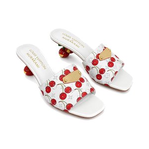 LOUIS VUITTON Sandals in Premium Leather with Molded Rubber Outsole