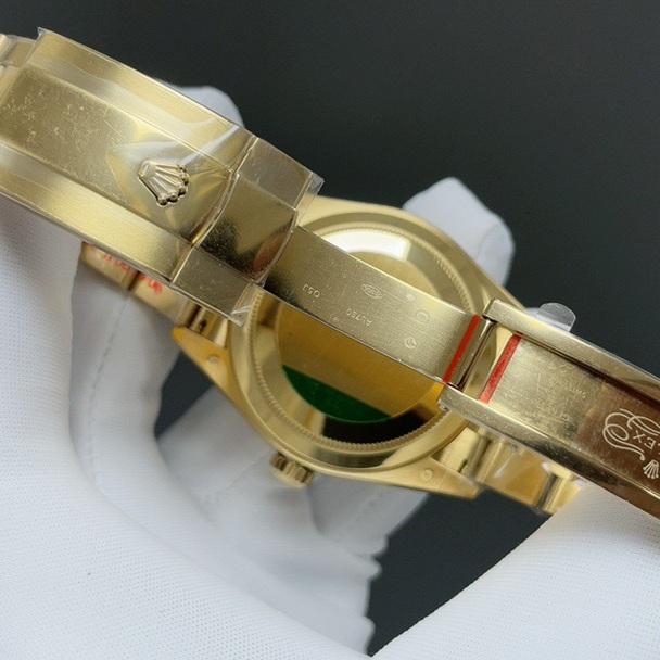 ROLEX Sky-Dweller WatchRolex Sky-Dweller Style Automatic Watch, Green Dial Date Metal Bracelet