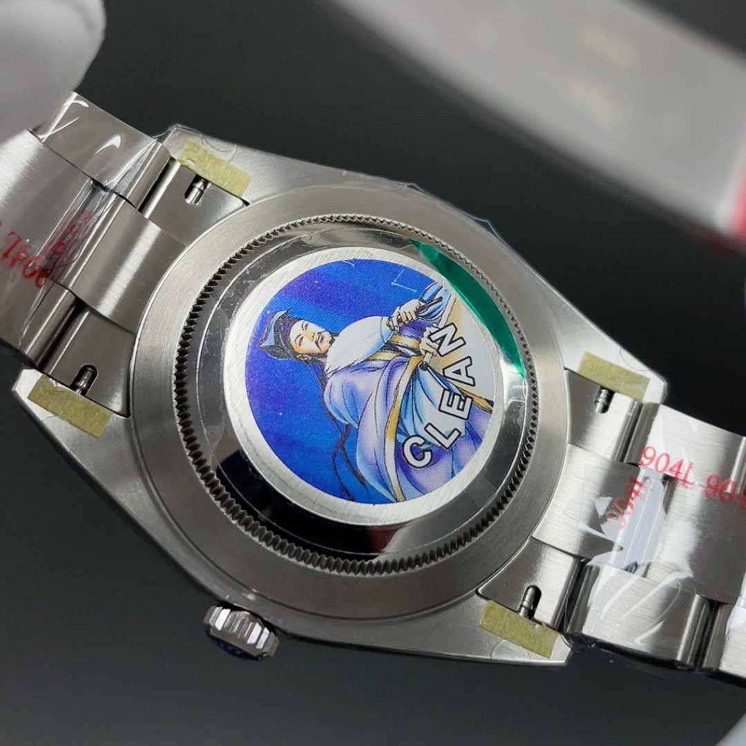 ROLEX Blue Dial Oyster BraceRolex Datejust Style Automatic Watch, Blue Dial Metal Braceletlet Watch