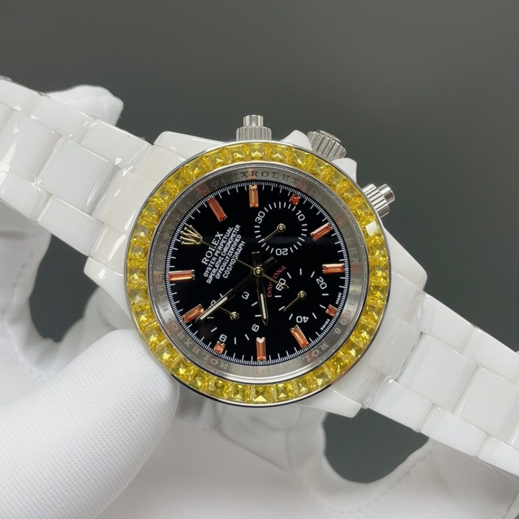ROLEX Daytona ChronographRolex Cosmograph Style Automatic Watch, Black Dial Watch