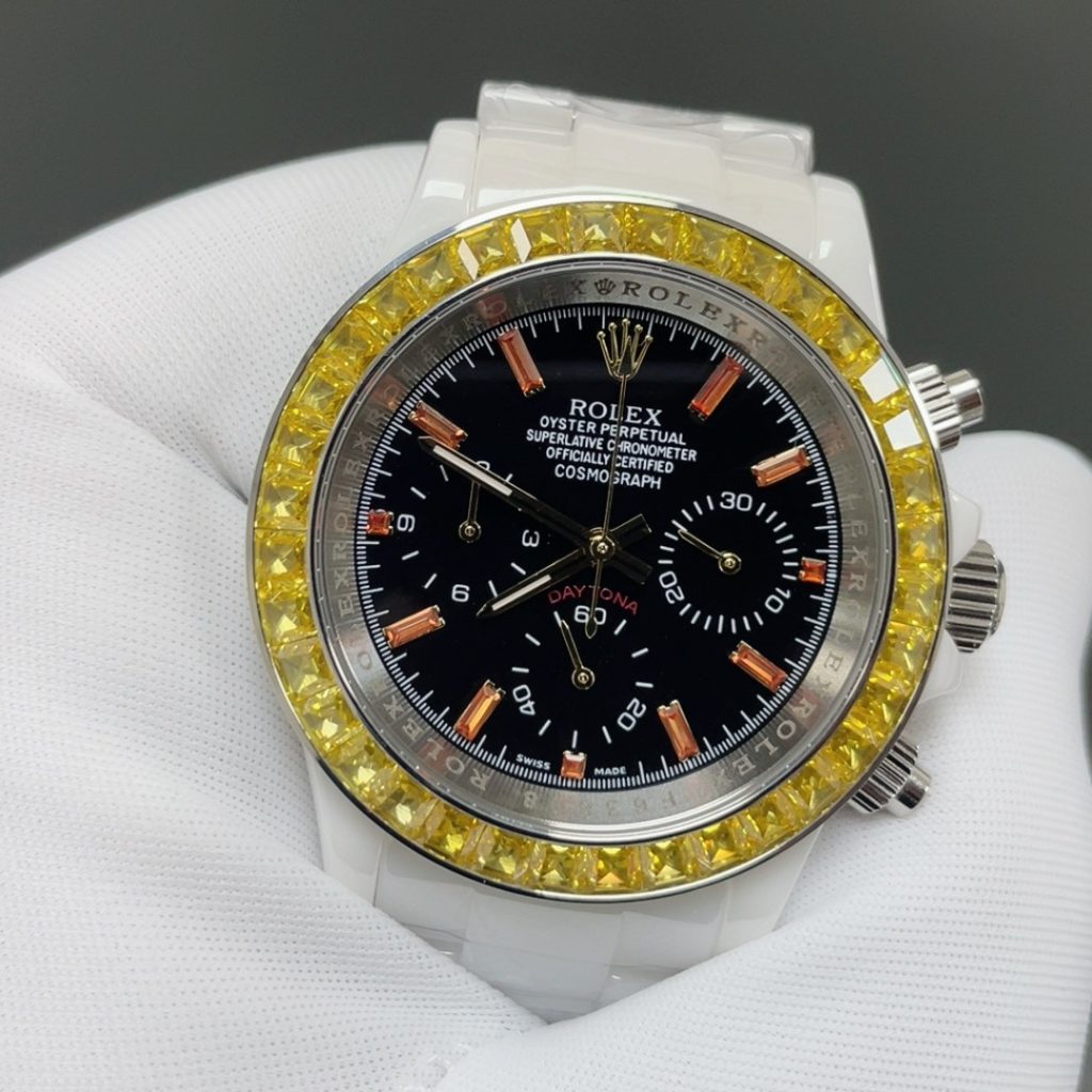 ROLEX Daytona ChronographRolex Cosmograph Style Automatic Watch, Black Dial Watch