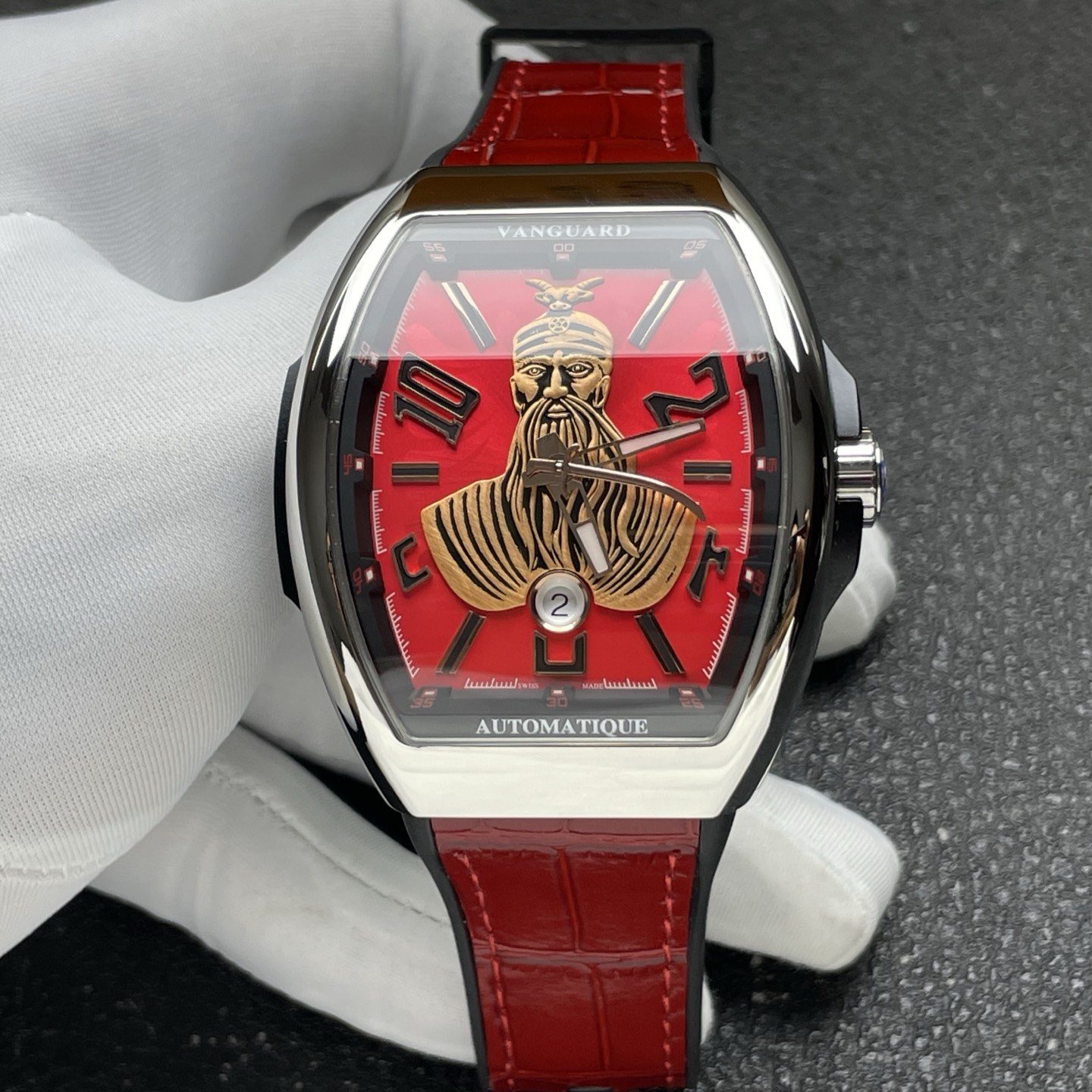 Franck Muller Vanguard V45 待核实 — 来源：本地 Qwen3-VL 识别；未取得可用官方页面 Watch,Watch