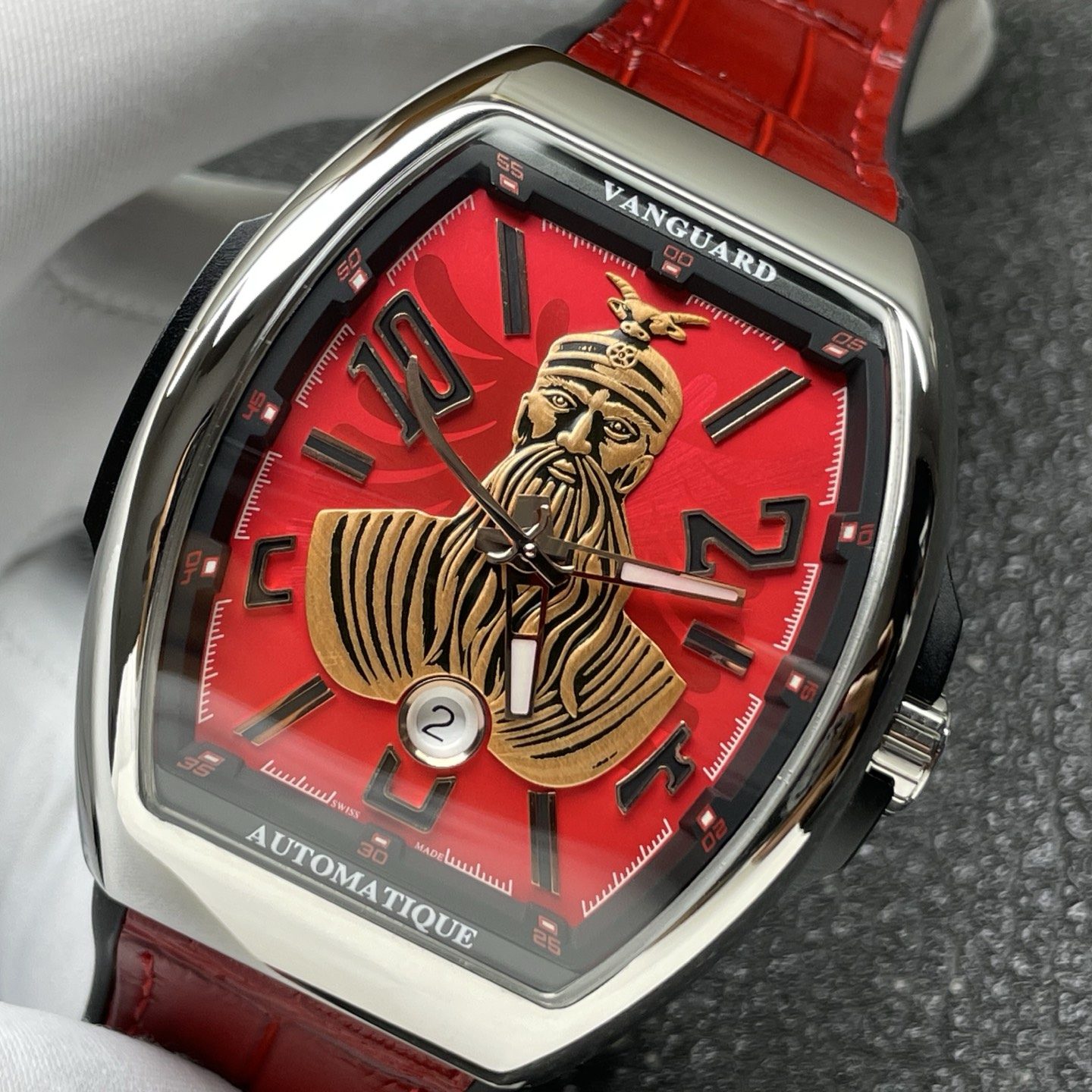 Franck Muller Vanguard V45 待核实 — 来源：本地 Qwen3-VL 识别；未取得可用官方页面 Watch,Watch