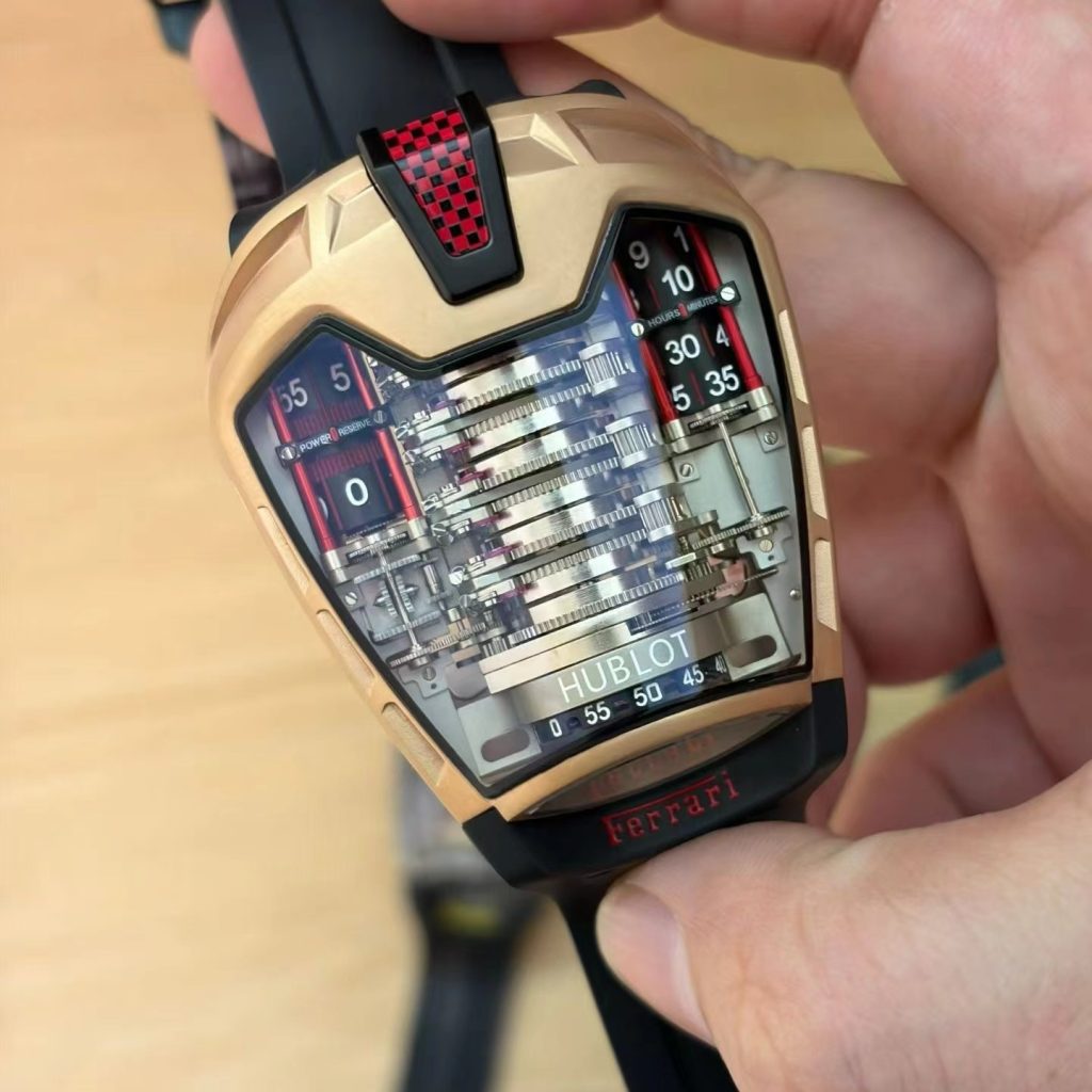 Hublot LaFerrari Tourbillon WHublot Ferrari Style Automatic Watch,atch