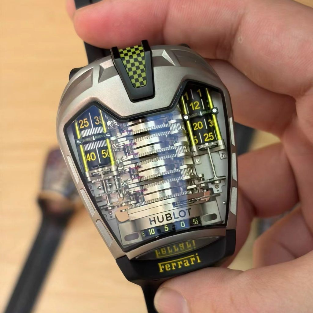 Hublot LaFerrari Tourbillon WHublot Ferrari Style Automatic Watch,atch