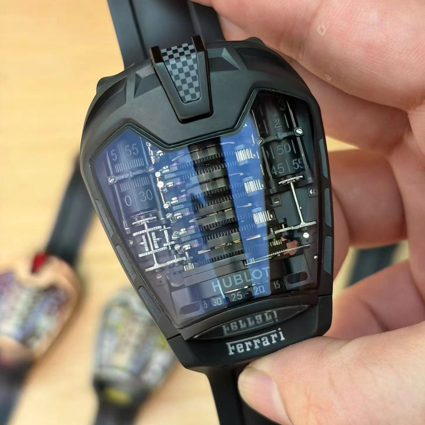 Hublot LaFerrari Tourbillon WHublot Ferrari Style Automatic Watch,atch